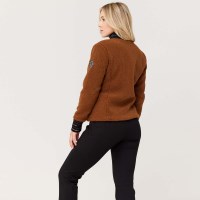 Krimson Klover Women's Eliza Fleece Jacket - Pecan