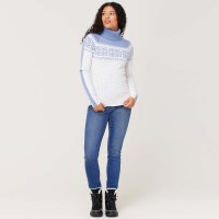 Krimson Klover Women's Sugarbush Turtleneck - Baby Blue