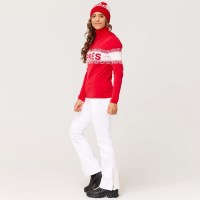 Krimson Klover Women's Apres Turtleneck - Racing Red