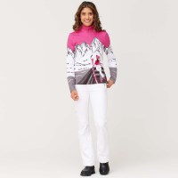 Krimson Klover Women's Apres Anyone Top - Raspberry