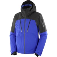 Salomon Men's Brilliant Jacket - Surf The Web / Black