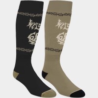 686 Mens Welcome Socks 2Pk - Assorted