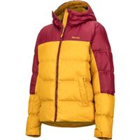 Marmot Guides Down Hoody - Women's - Yellow Gold / Claret