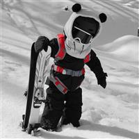 The Static Kids Ski Harness (with 9' static rope)