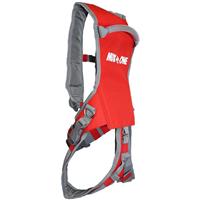 The Static Kids Ski Harness (with 9' static rope) - Red