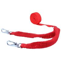 The Static Kids Ski Harness (with 9' static rope) - Red