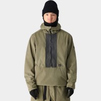 686 Men's Ghost 2.5L Anorak - Sage Corduroy Colorblock
