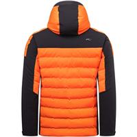 Kjus Sight Line Jacket - Men's - Kjus Orange / Black (80002)