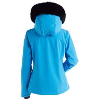 Nils Pricilla Real Fur Jacket - Women's - Arctic Blue
