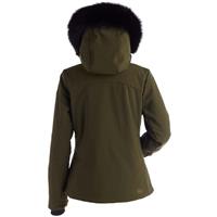 Nils Pricilla Real Fur Jacket - Women's - Loden