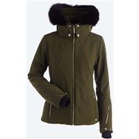 Nils Pricilla Real Fur Jacket - Women's - Loden