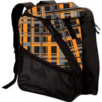 Transpack XT1 Ski Boot Bag - Orange / Gray Ultra Plaid