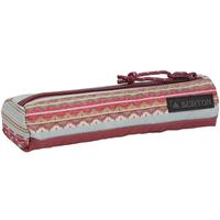 Burton Token Case - Aqua Gray Revel Stripe Print