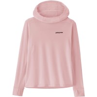 Patagonia Youth Cap SW Hoody - P-6 Logo / Peaceful Pink (PLPE)