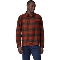 Patagonia Men's Fjord Flannel Shirt - Cascade / Burnished Red (CARD)