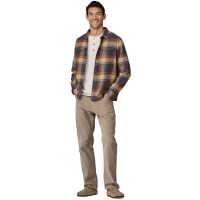 Patagonia Men's Fjord Flannel Shirt - Sunrise Ridge / Forge Grey (SRFY)