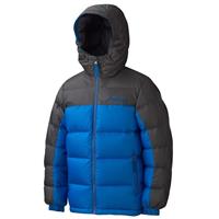 Marmot Guides Down Hoody - Youth - Peak Blue/Slate Grey