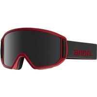 Anon Relapse Goggles + Bonus Lens - Ruby Red with Dark Smoke and Amber