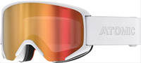 Atomic Savor Photo Goggle - White Frame w/ Red Photo Flash Lens (AN5106504)