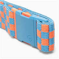 Arcade Youth Check Youth Belt - Tide / Flame