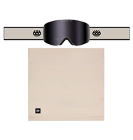 686 Foundation Snow Goggle - Limestone Frame w/ Black Mirror Lens (LS)