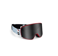 686 Smarty Magnetic Snow Goggle - Hello Kitty Blue Grid Frame w/ Solar Mirror Lens (HKB)