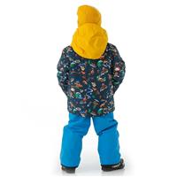 Quiksilver Little Mission Jacket - Boy's - Insignia Blue Snow Aloha (BSN6)
