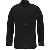 Spyder Silver Dip Dry Web T-Neck - Men's - Black / Black