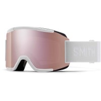 Smith Squad Goggle - White Vapor frame w/ CP Everyday Rose Gold Mirror + Yellow Lenses (M0066833F99M5)