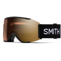 Smith Squad MAG Goggle - Black frm w/ CP Pro Photochromic Gold Mirror + CP Storm Blue Lenses (M007560JX994O)