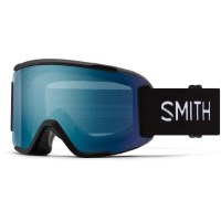 Smith Squad S Goggle - Black frame w/ CP Everyday Blue Mirror + Yellow Lenses (M007642QJ994B)