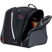 Kulkea SP Pro Ski Boot Backpack - Grey / Black / Red