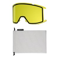 Smith Squad Goggle - Black Frame w/ CP Sun Platinum Mirror + Yellow Lenses (M006682QJ995T)
