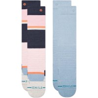 Stance Powdered Kids Snow Sock 2 Pack - Pinkfade