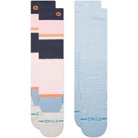 Stance Powdered Mid Poly Snow Sock 2 Pack