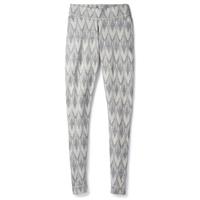 Smartwool Merino 250 Baselayer Pattern Bottom - Women's - Light Gray - Moonbeam Heather