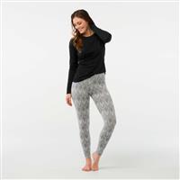 Smartwool Merino 250 Baselayer Pattern Bottom - Women's - Light Gray - Moonbeam Heather