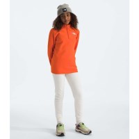 The North Face Teen Glacier 1/4 Zip Pullover - TNF Orange