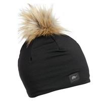 Turtle Fur Comfort Shell Pom Beanie - Black