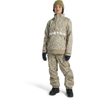 Burton Women's Frostner Anorak - Snowfall Camo / Summit Taupe