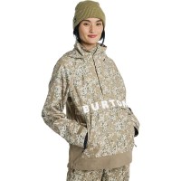 Burton Women's Frostner Anorak - Snowfall Camo / Summit Taupe