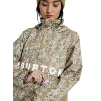 Burton Women's Frostner Anorak - Snowfall Camo / Summit Taupe