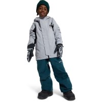 Burton Kids' Skimmer 2L Jacket - Silver Sconce / True Black