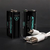 ActionGlow Rechargeable Batteries