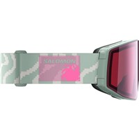 Salomon Sentry Prime Sigma Goggles (with Extra Lens) - Iceberg Green Frame w/ Sigma Silver Pink + Gun Metal Lenses (L47893900)