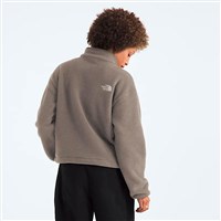 The North Face Women's Fleeski 1/4 Zip Pullover - Mocha Brown