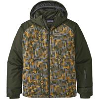 Patagonia Snowshot Jacket - Boy's - Plot Camo Multi / Buckwheat Gold (PMBG)