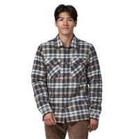 Patagonia Men&#39;s Insulated Organic Cotton MW Fjord Flannel Shirt