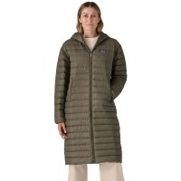 Patagonia Women's Recycled Down Sweater Parka - Pine Needle Green (PNGR)