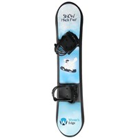 Snow Much Fun Kids Plastic Snowboard - Polar Bear